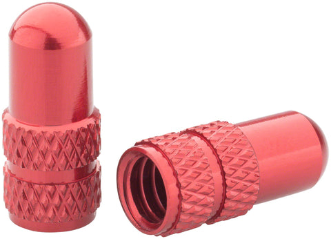 Deity Components Presta Valve Caps Red