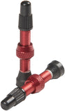 Stan's NoTubes 35mm Tubeless Valves Pair Red