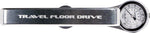 Lezyne ABS CNC Travel Floor Drive Pump Presta/Schrader Valve 160psi Silver