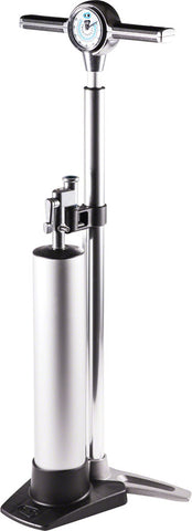 Crank Brothers Klic Floor Pump Analog Gauge Compression Canister