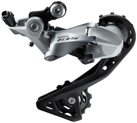 Shimano 105 RD-R7000-GS Rear Derailleur - 11 Speed Medium Cage Silver