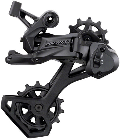 microSHIFT ADVENT X Rear Derailleur 10Speed Medium Cage Black with