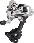 microSHIFT R10 Rear Derailleur 10 Speed Medium Cage Black/Silver