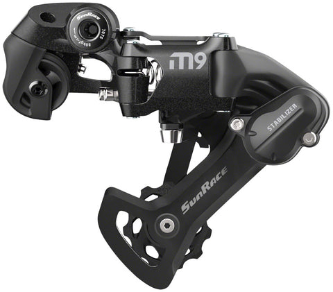 SunRace M903 Rear Derailleur - 9-Speed Short Cage Black Shimano Rear Direct