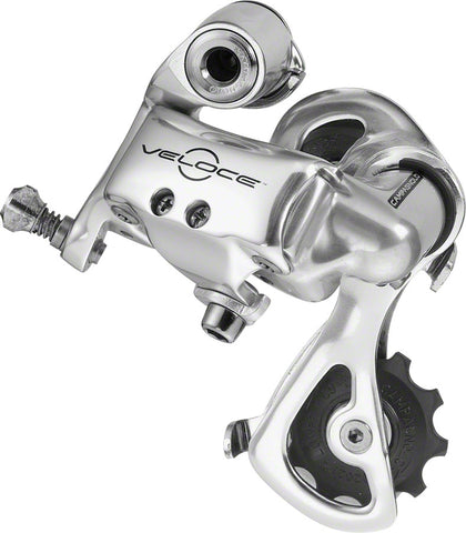 Campagnolo Veloce Rear Derailleur 10 Speed Medium Cage Silver