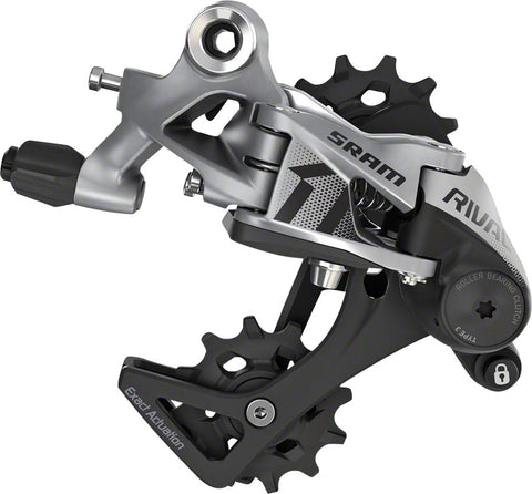 SRAM Rival 1 Rear Derailleur 11 Speed Medium Cage Black/Silver