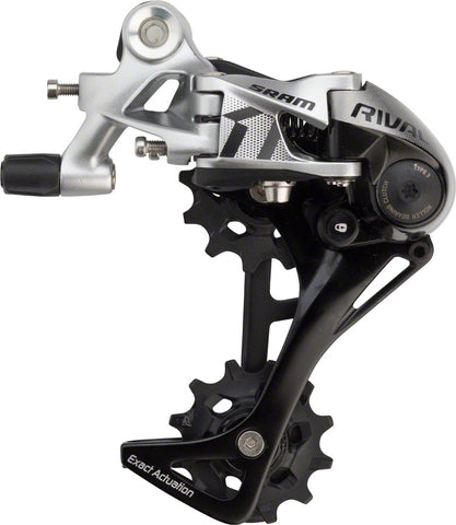 SRAM Rival 1 Rear Derailleur 11 Speed Long Cage Black/Silver