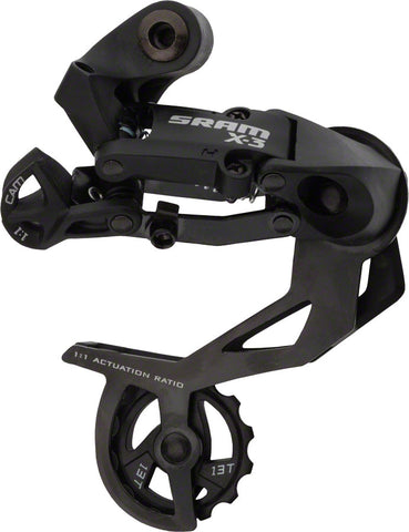 SRAM X3 Rear Derailleur 789 Speed Long Cage Black