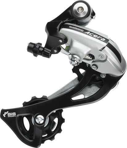 Shimano Acera RD-M360-SGS Rear Derailleur - 78 Speed Long Cage Silver