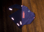 Brilliant Reflective IronOn Reflective Strips Purple