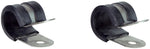 Jandd 3/4 Rubberized Clamps: Pair