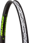 Spank 350 Rim 27.5 Disc Black/Green 32H