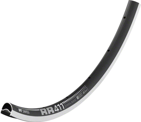 DT Swiss RR 411 Rim 700 Rim Black 24h Asymmetric