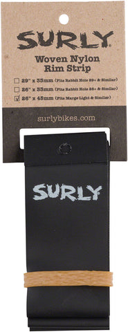 Surly Rim Strip For Marge Lite / Rolling Darryl Nylon 45mm wide Black
