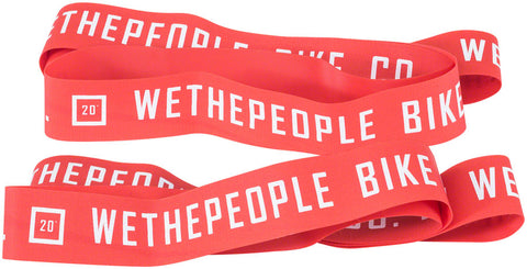 We The People Nylon 20 Rim Tape Set Red