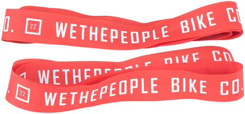 We The People Nylon 22 Rim Tape Set Red