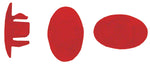 Velocity Rim Plug Fits 7.7mm8.3mm Diameter Holes Red Bag of 72