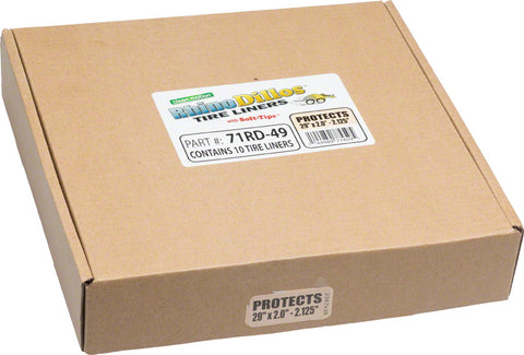 Rhinodillos Tire Liner 29 x 2.02.125 Packaged in Bulk Box of 10