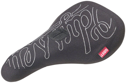 Odyssey Big-Stitch BMX Seat - Pivotal Black/White Slim