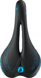 SDG Allure Saddle Titanium Alloy Black/Cyan WoMen's