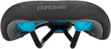 Chromag Lynx DT Saddle Chromoly Black/Cyan