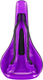 SDG Bel Air V3 Saddle - Lux-Alloy Rails Black/Purple