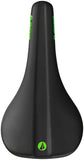 SDG Bel Air V3 Saddle - Lux-Alloy Rails Black/Green