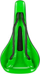 SDG Bel Air V3 Saddle - Lux-Alloy Rails Black/Green