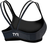 TYR Competitor Thin Strap WoMen's Tri/Sports Bra GRAY/Black
