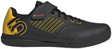 Five Ten Hellcat Pro Clipless Shoe  -  Men's Core Black / Hazy Yellow / Red 7.5