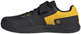 Five Ten Hellcat Pro Clipless Shoe  -  Men's Core Black / Hazy Yellow / Red 7.5