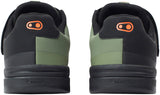 Crank Brothers Stamp SpeedLace Men's Flat Shoe - Green/Orange/Black Size 7