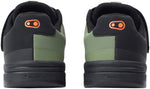 Crank Brothers Stamp SpeedLace Men's Flat Shoe - Green/Orange/Black Size