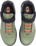 Crank Brothers Stamp SpeedLace Men's Flat Shoe - Green/Orange/Black Size 9.5