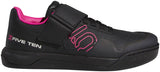 Five Ten Hellcat Pro WoMen's Clipless Shoe Black/Shock PInk/GRAY One 6