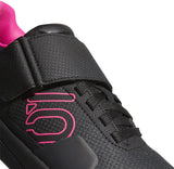 Five Ten Hellcat Pro WoMen's Clipless Shoe Black/Shock PInk/GRAY One 6