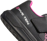 Five Ten Hellcat Pro WoMen's Clipless Shoe Black/Shock PInk/GRAY One 6