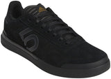 Five Ten Sleuth DLX Men's Flat Shoe: Black/Gray Six/Matte Gold 13