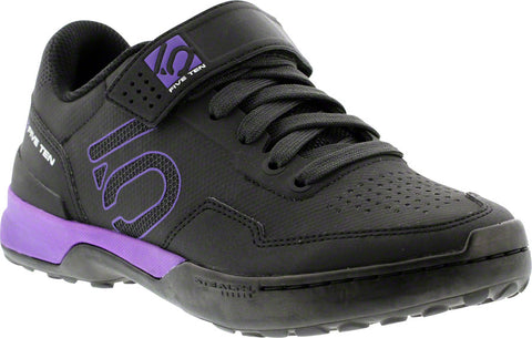 Five Ten Kestrel Lace WoMen's Clipless Shoe Black Purple 5