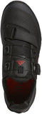 Five Ten Kestrel Pro Boa Clipless Shoe - Men's Core Black / Red / Gray Six 11.5