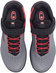 Crank Brothers Stamp SpeedLace Men's Flat Shoe - Gray/Red/Black Size 10