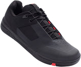 Crank Brothers Stamp Lace Men's Flat Shoe - Black/Red/Black Size 6.5