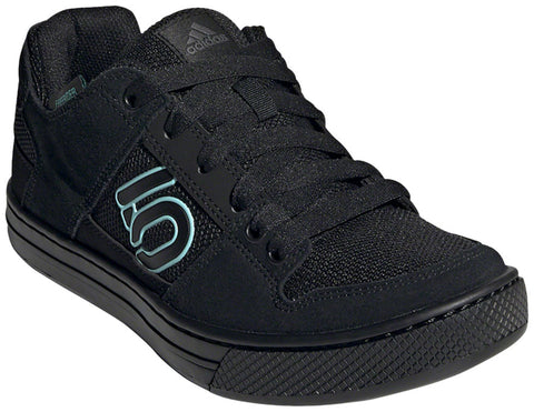 Five Ten Freerider Flat Shoe - Women's Core Black / Acid Mint / Core Black 10