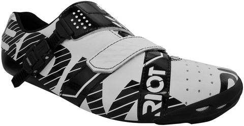 BONT Riot Buckle Road Cycling Shoe Euro 44 White/Black