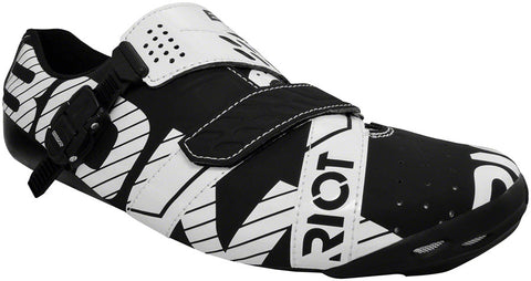 BONT Riot Buckle Road Cycling Shoe Euro 44 Black/White