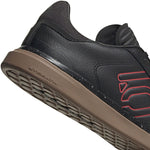 Five Ten Sleuth DLX PU Flat Shoe - Men's Core Black / Scarlet / Gum M2 6.5