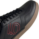 Five Ten Sleuth DLX PU Flat Shoe - Men's Core Black / Scarlet / Gum M2 8.5