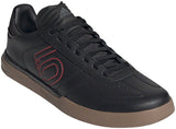 Five Ten Sleuth DLX PU Men's Flat Shoe Black/Scarlet/Gum 9.5