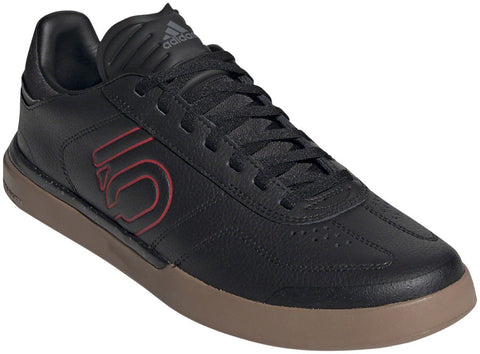 Five Ten Sleuth DLX PU Flat Shoe - Men's Core Black / Scarlet / Gum M2 8.5