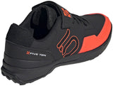 Five Ten Kestrel Lace Clipless Shoe - Men's Core Black / Solar Red / Grey Two 7.5